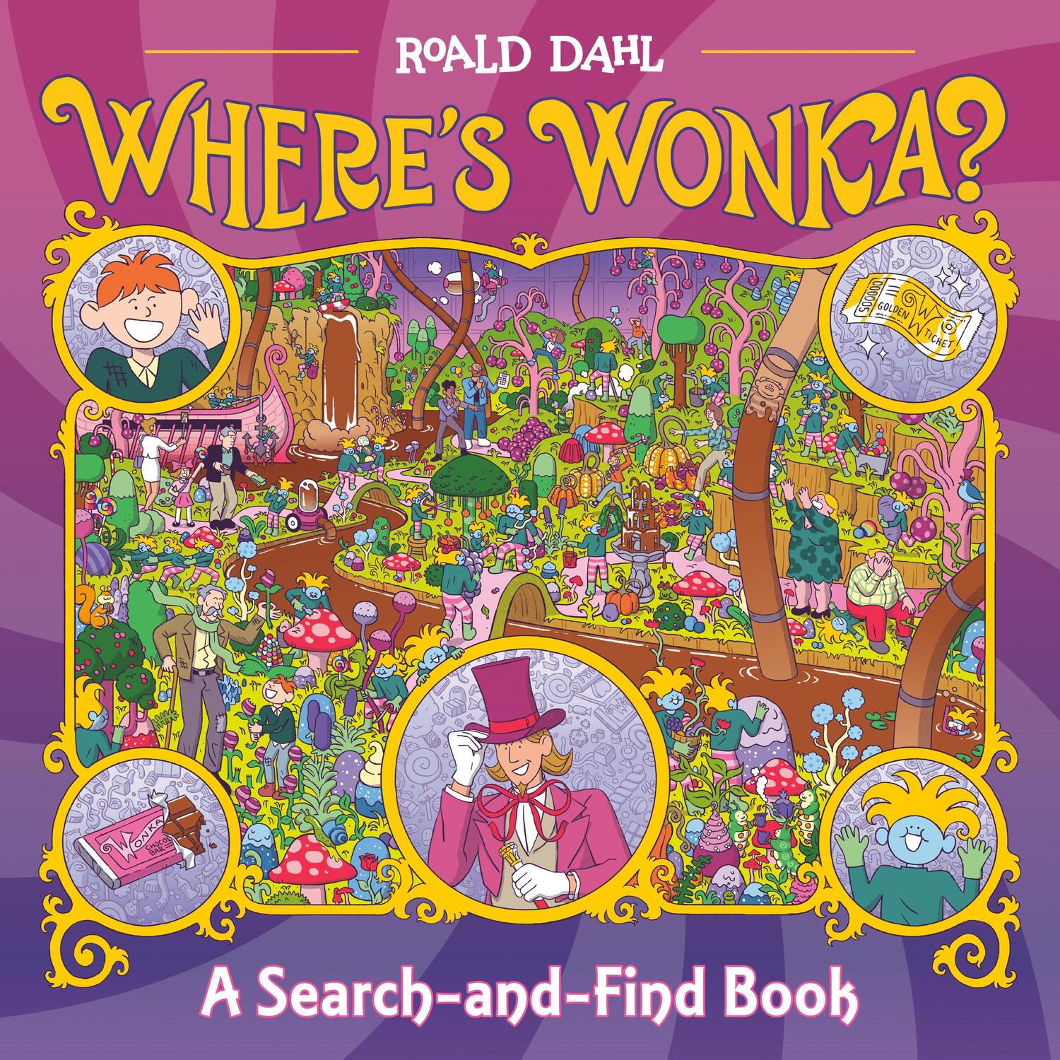Cover: 9781524792107 | Where's Wonka? | A Search-And-Find Book | Roald Dahl | Buch | Englisch