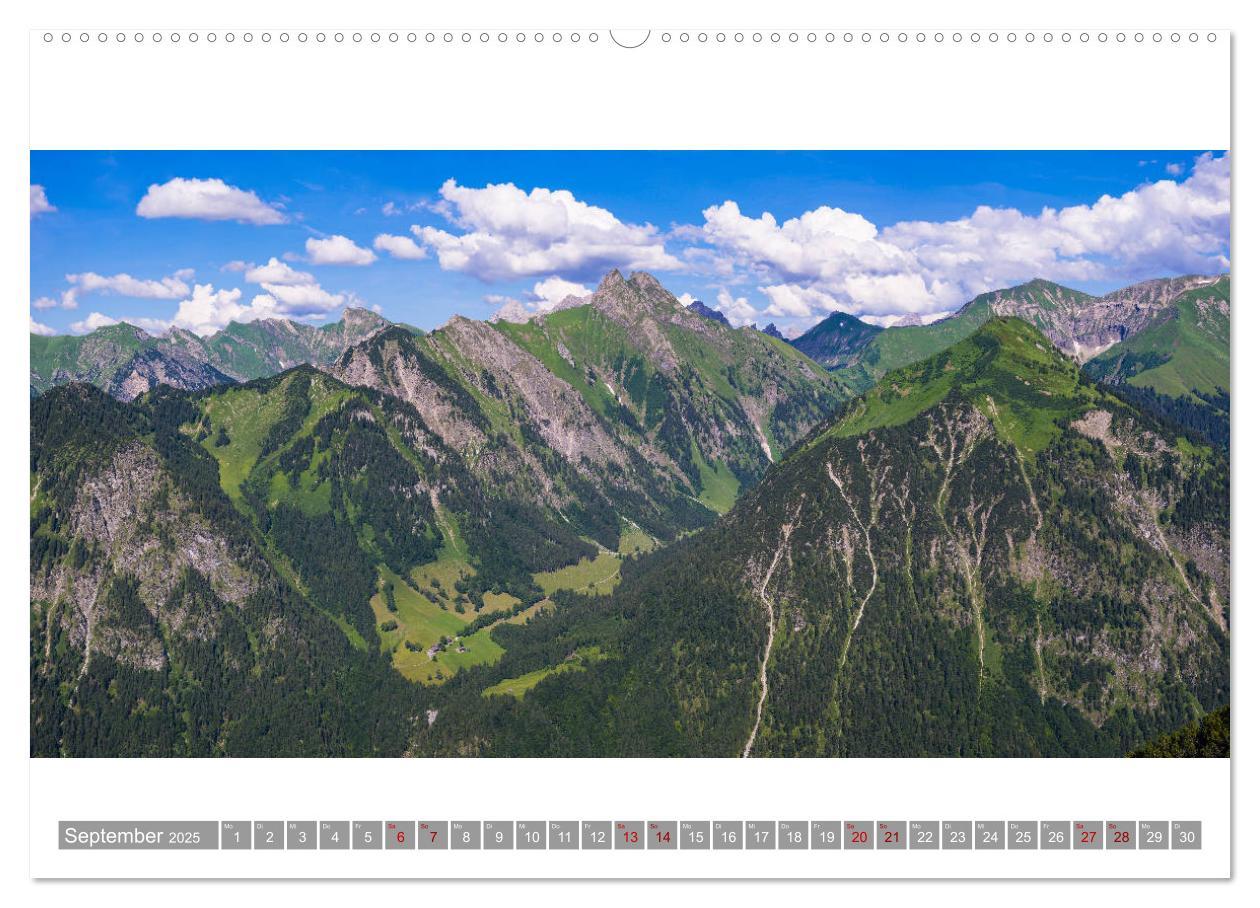 Bild: 9783435358168 | Oberallgäu Panorama (Wandkalender 2025 DIN A2 quer), CALVENDO...