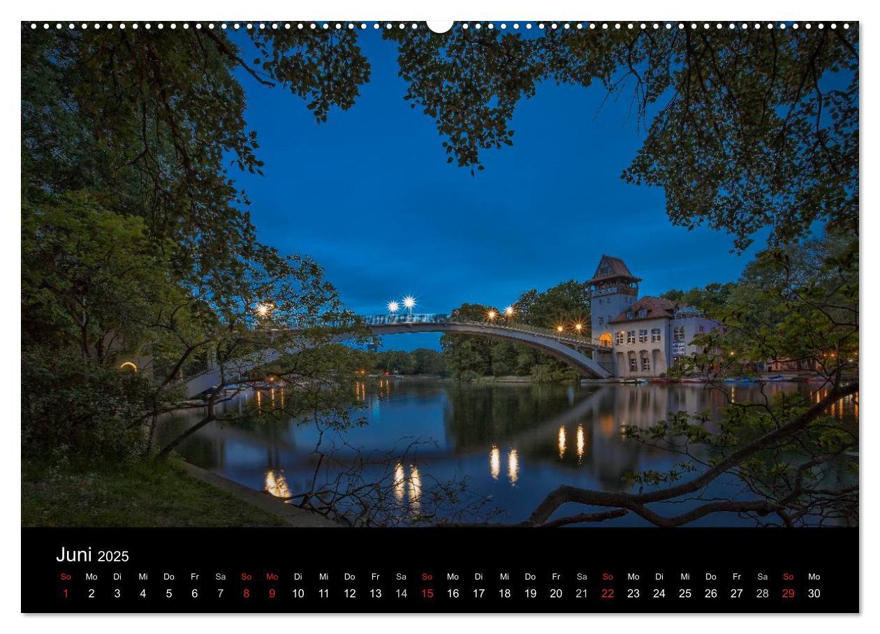 Bild: 9783435606085 | Die Blaue Stunde in Berlin (Wandkalender 2025 DIN A2 quer),...