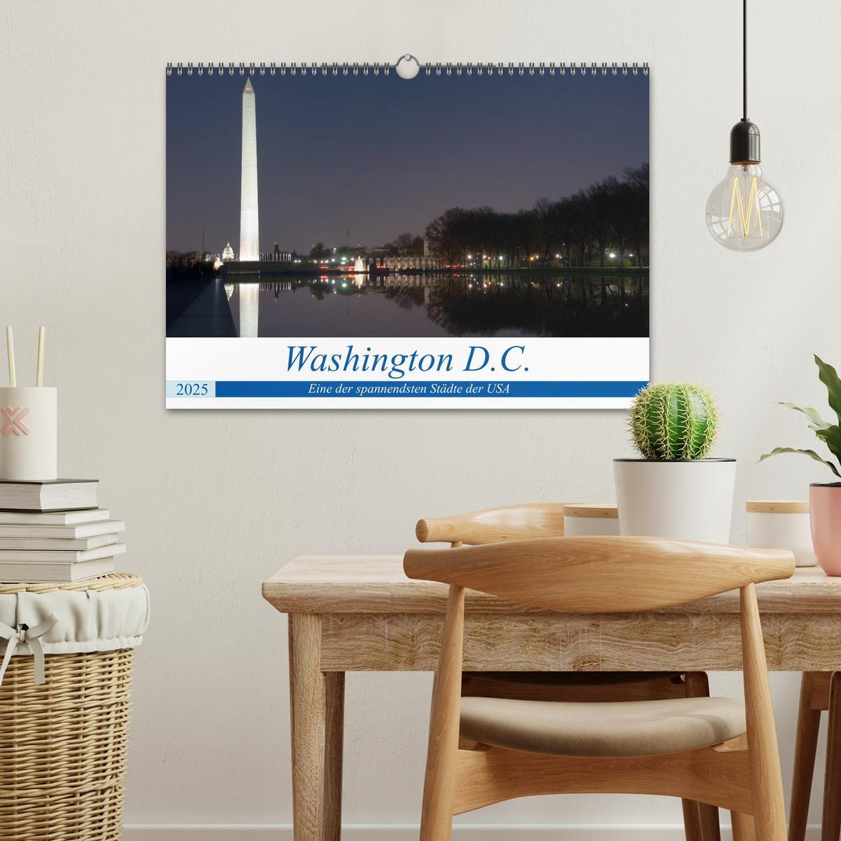 Bild: 9783435719327 | Washington D.C. (Wandkalender 2025 DIN A3 quer), CALVENDO...