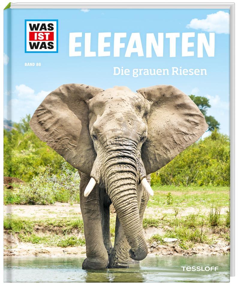 Cover: 9783788621070 | WAS IST WAS Band 86 Elefanten. Die grauen Riesen | Weller-Essers