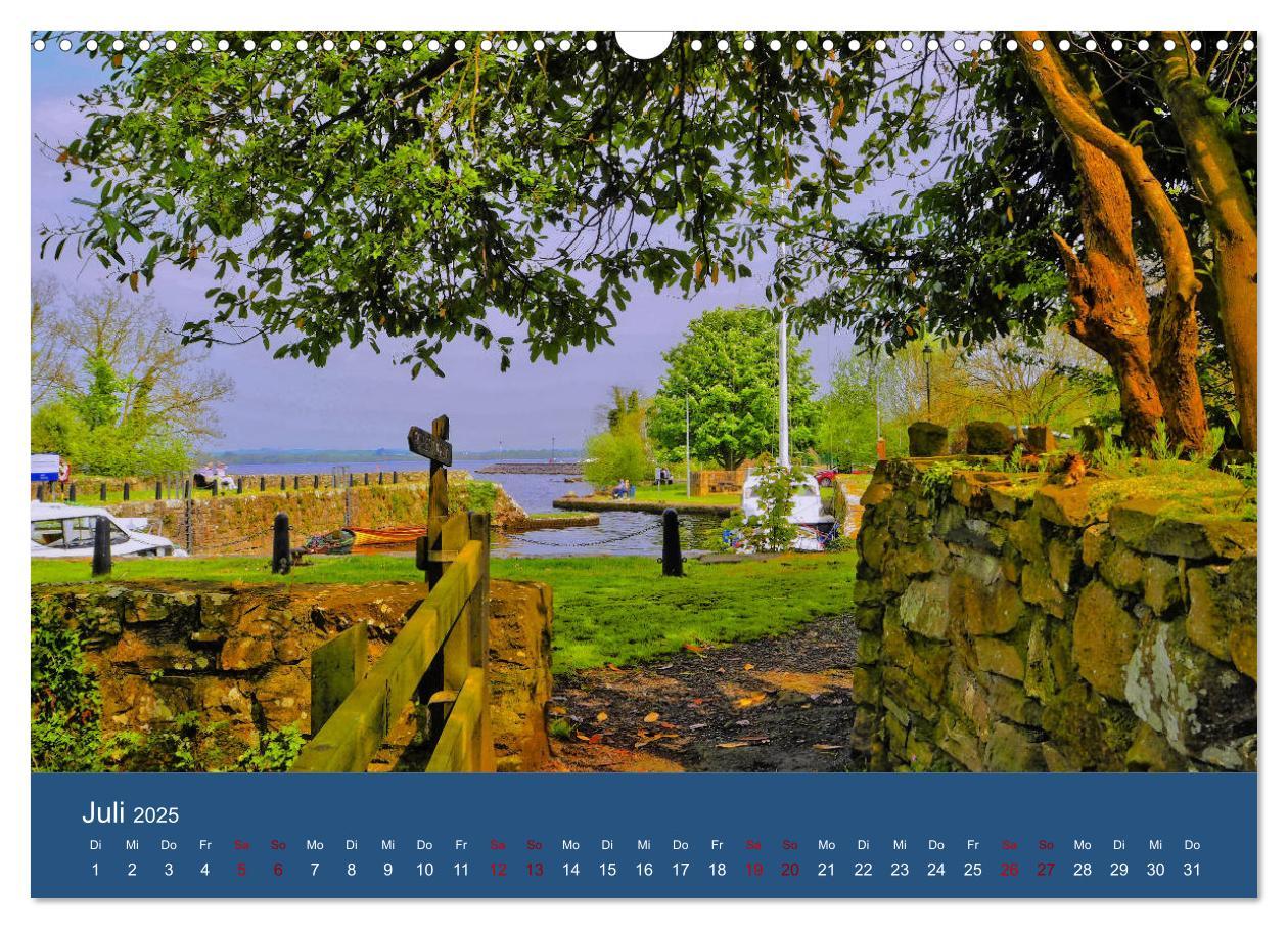 Bild: 9783435431922 | Auf dem Shannon - Mit dem Boot durch Irland (Wandkalender 2025 DIN...