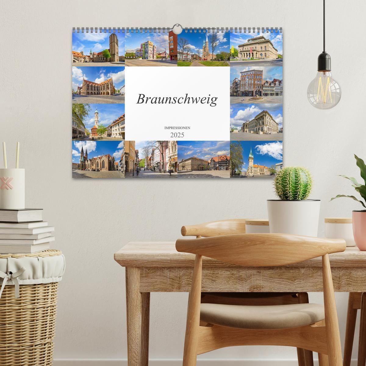 Bild: 9783435132560 | Braunschweig Impressionen (Wandkalender 2025 DIN A3 quer), CALVENDO...