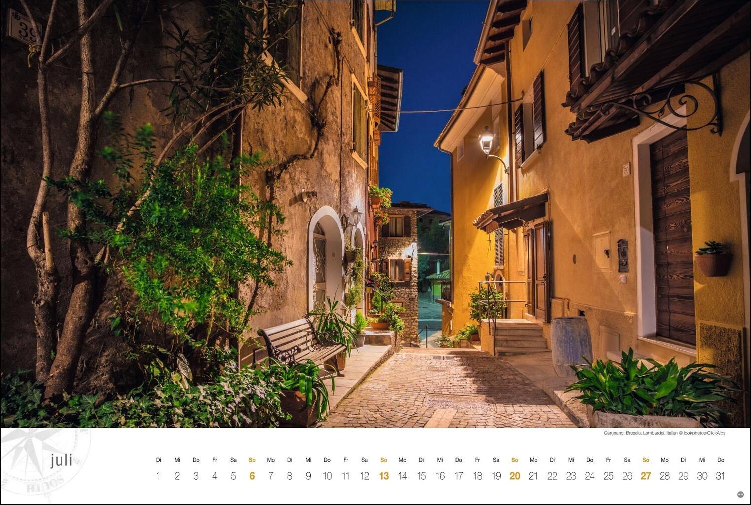 Bild: 9783756404896 | Gardasee Globetrotter Kalender 2025 - Von romantischen Buchten und...