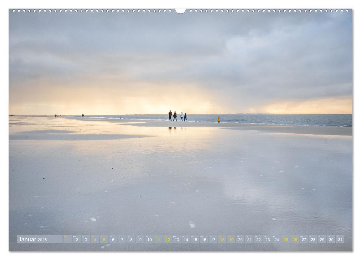 Bild: 9783435073191 | Am Strand von Langeoog (Wandkalender 2025 DIN A2 quer), CALVENDO...