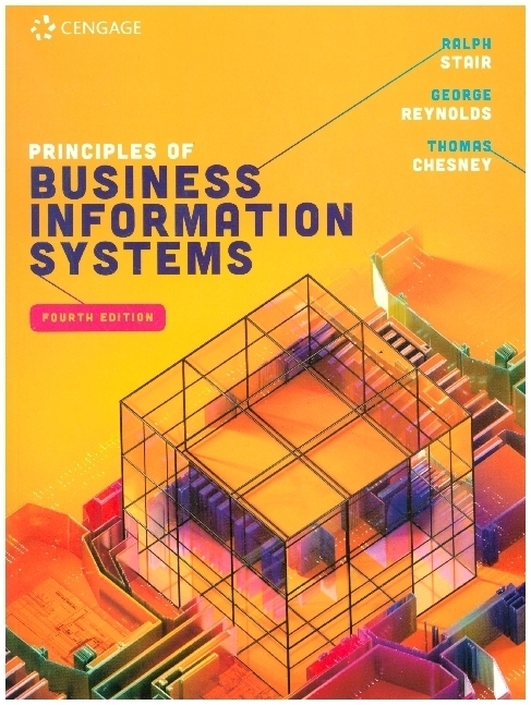 Cover: 9781473774605 | Principles of Business Information Systems | Ralph Stair (u. a.)