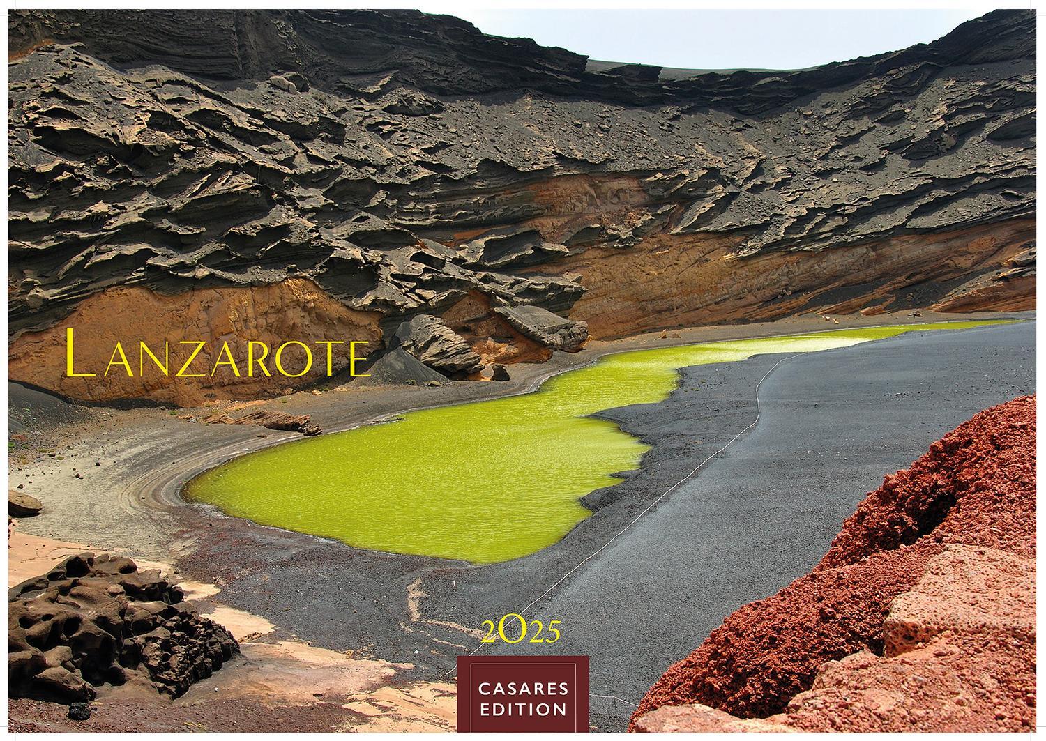 Cover: 9781835240472 | Lanzarote 2025 S 24x35 cm | Kalender | 14 S. | Deutsch | 2025