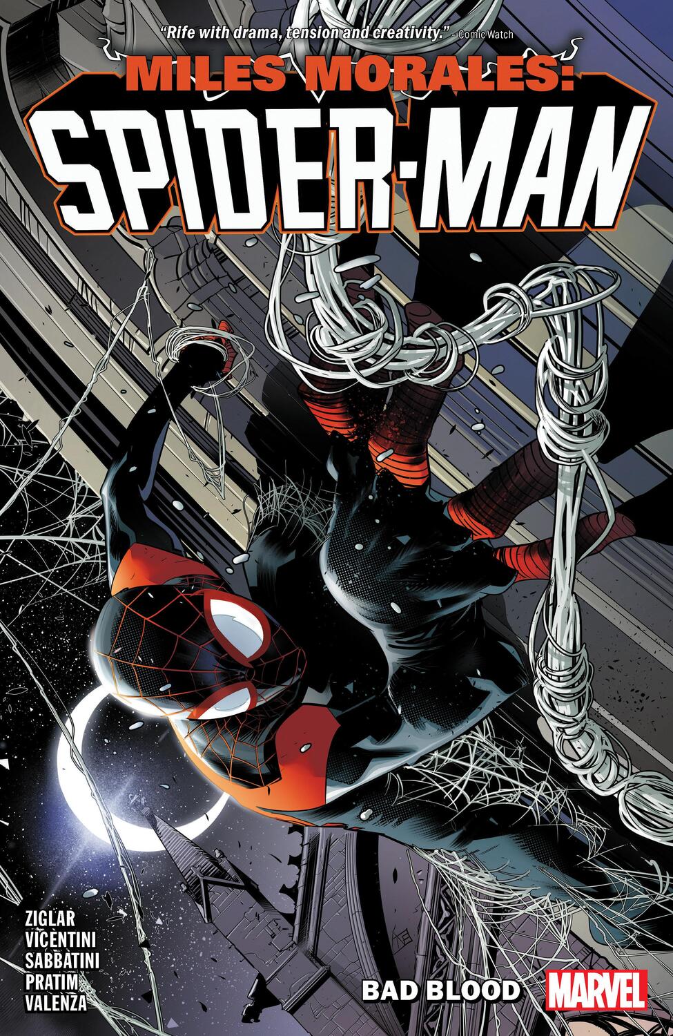 Cover: 9781302948535 | Miles Morales: Spider-Man by Cody Ziglar Vol. 2 - Bad Blood | Ziglar