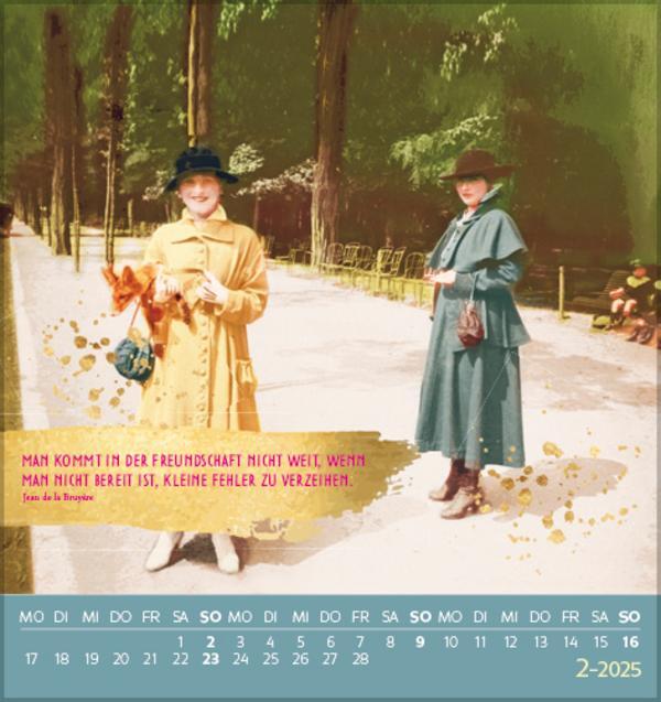 Bild: 9783731879879 | Beste Freundinnen 2025 | aufstellbarer Postkartenkalender | Korsch