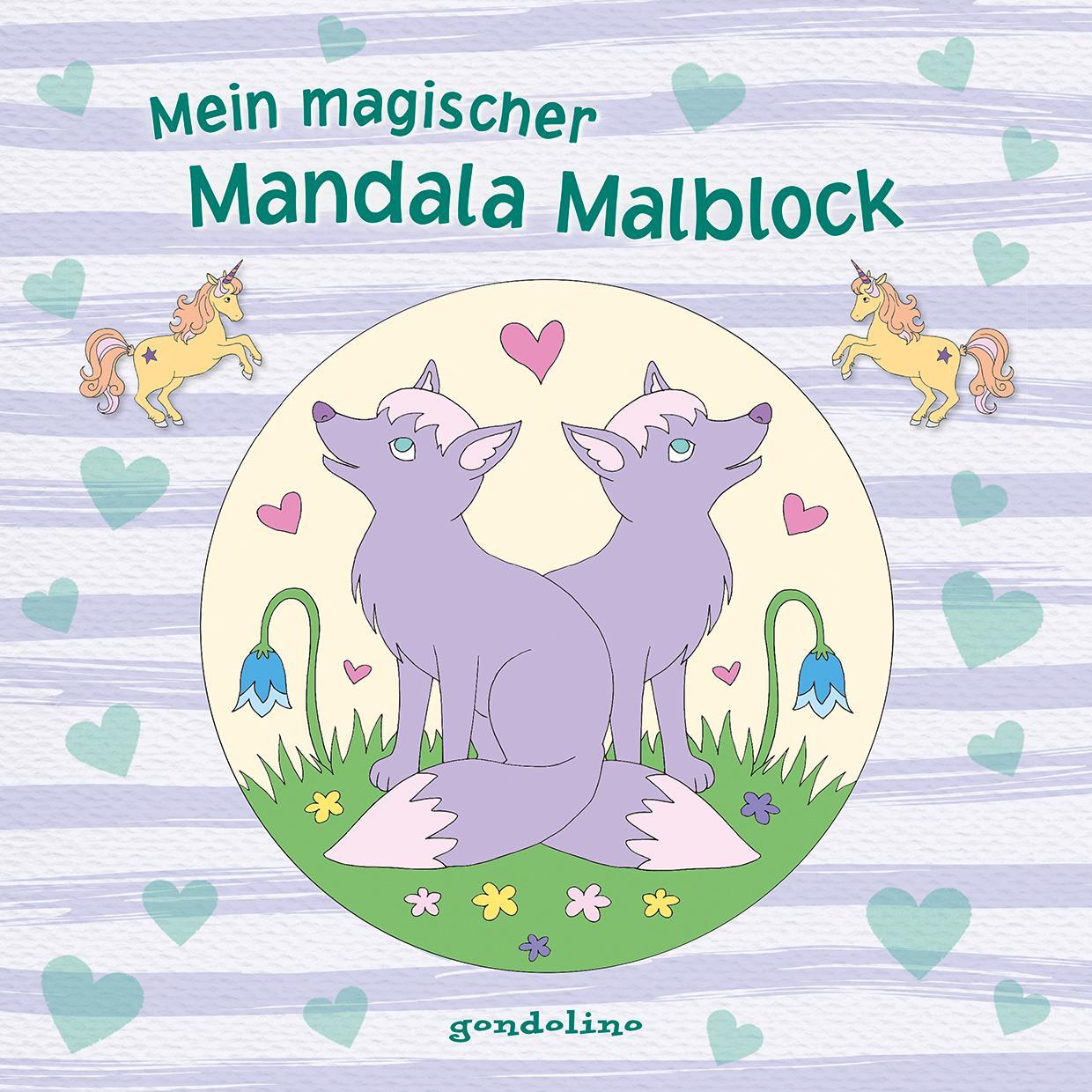 Cover: 9783811234512 | Mein magischer Mandala Malblock (Fuchs) | Buch | Deutsch | 2018