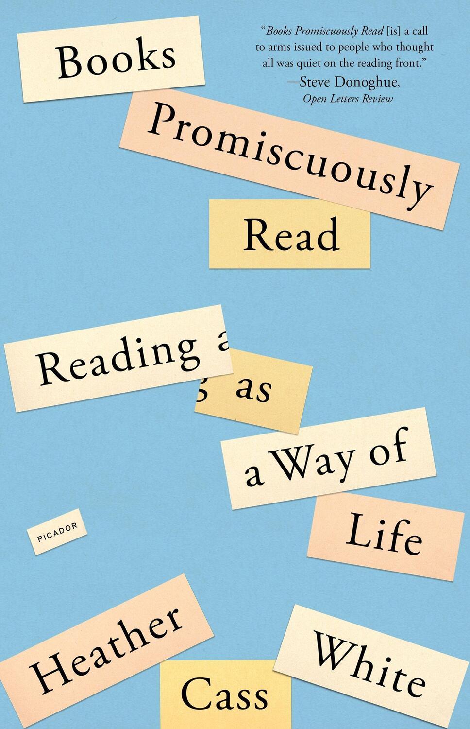 Cover: 9781250849106 | Books Promiscuously Read | Reading as a Way of Life | White | Buch