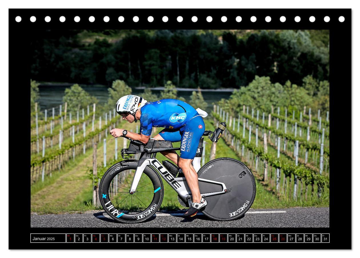 Bild: 9783383840494 | TRIATHLON Impressionen (Tischkalender 2025 DIN A5 quer), CALVENDO...