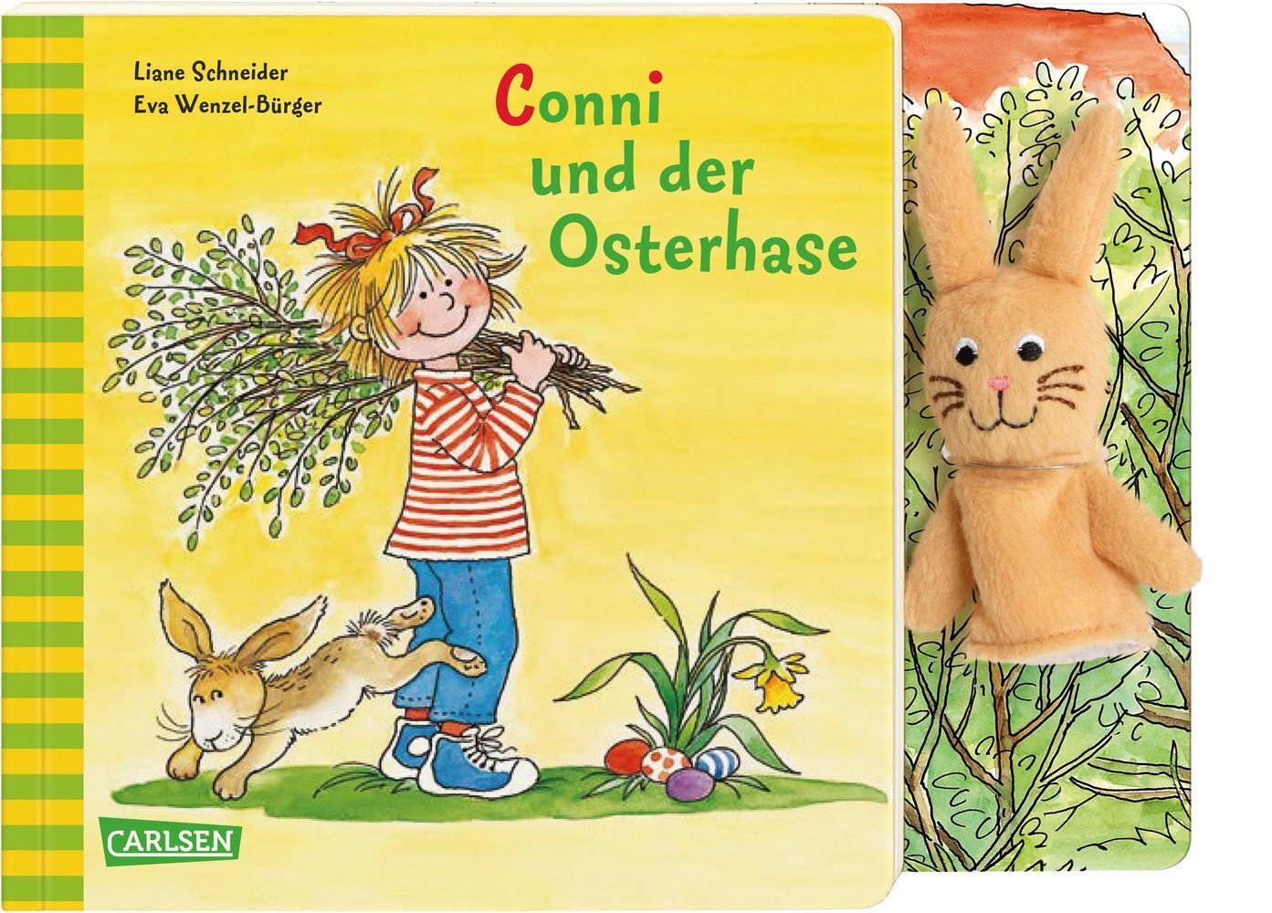 Cover: 9783551168498 | Conni-Pappbilderbuch: Conni und der Osterhase | Liane Schneider | Buch