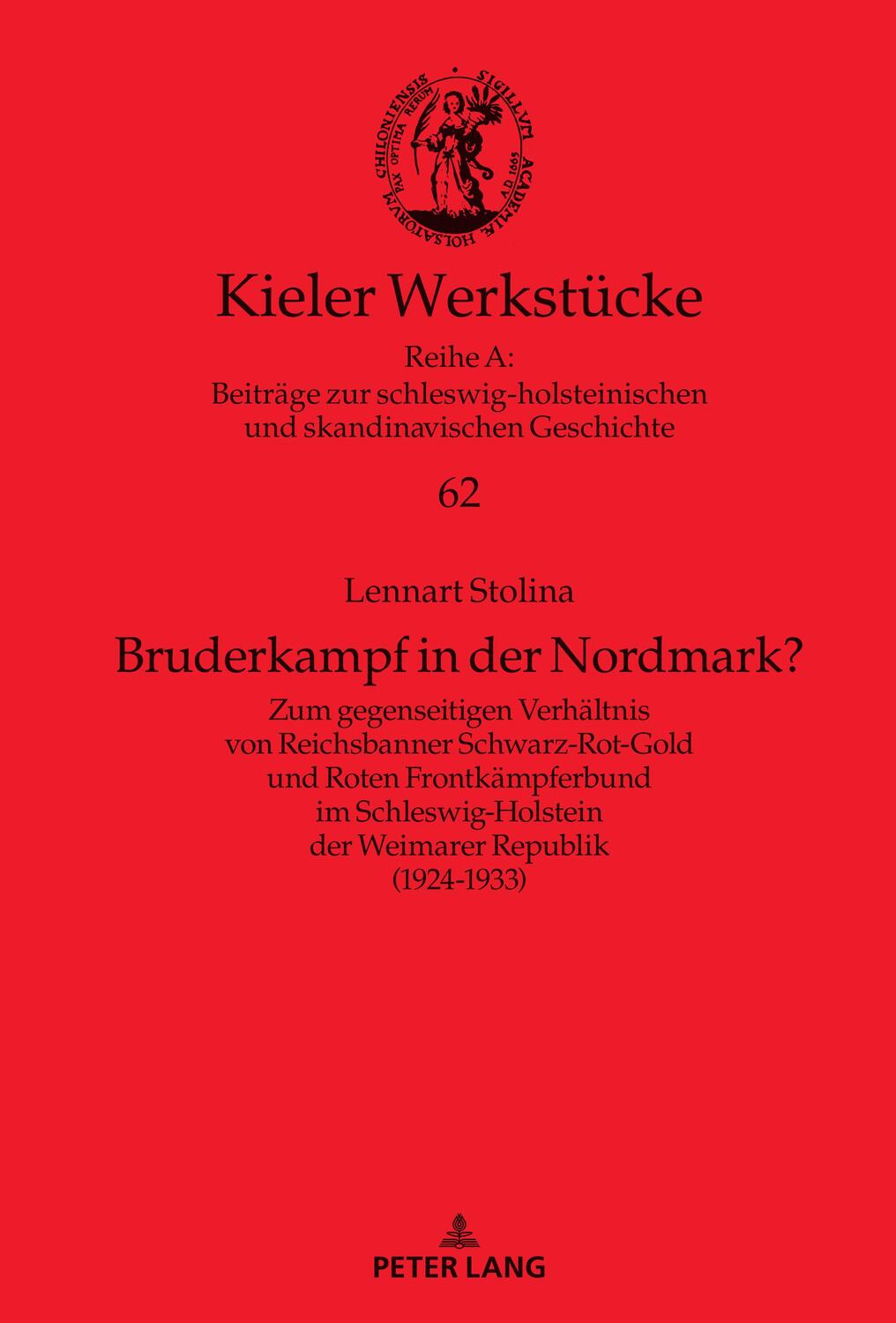 Cover: 9783631908051 | Bruderkampf in der Nordmark? | Lennart Stolina | Buch | Deutsch | 2023
