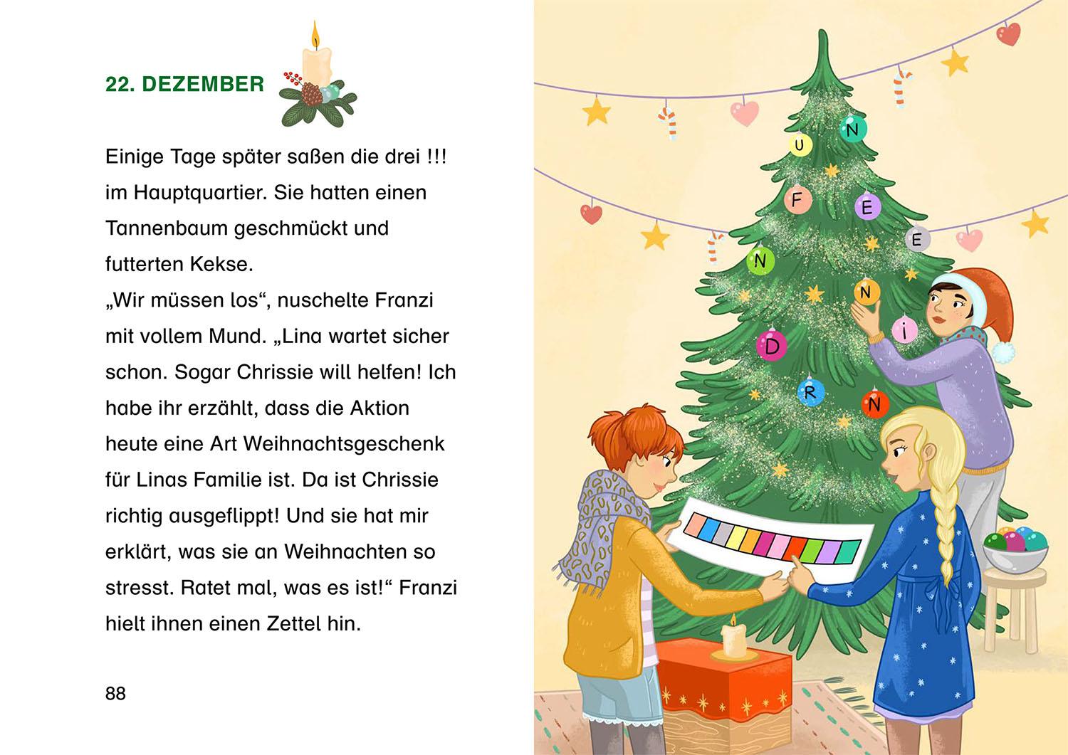 Bild: 9783440177266 | Die drei !!!, Bücherhelden 2. Klasse, Adventskalender, Geschenke...