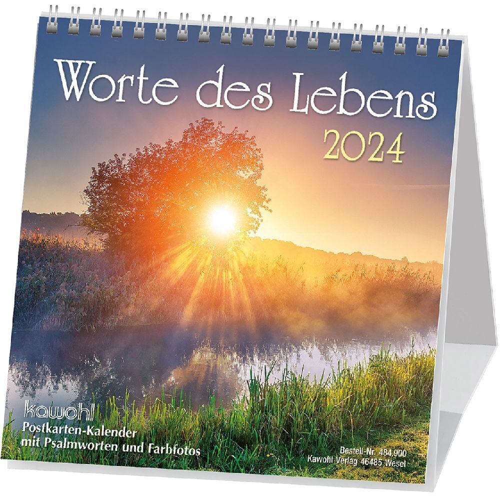 Cover: 9783754890042 | Worte des Lebens 2024 | Kalender | Spiralbindung. Spiralbindung | 2024