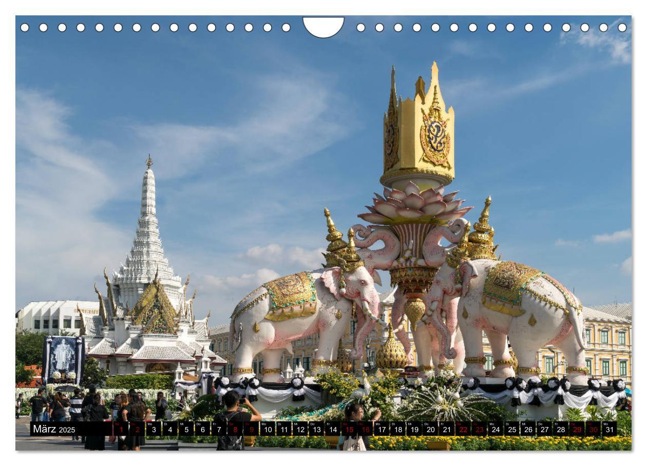 Bild: 9783435383689 | Bangkok - Thailand (Wandkalender 2025 DIN A4 quer), CALVENDO...