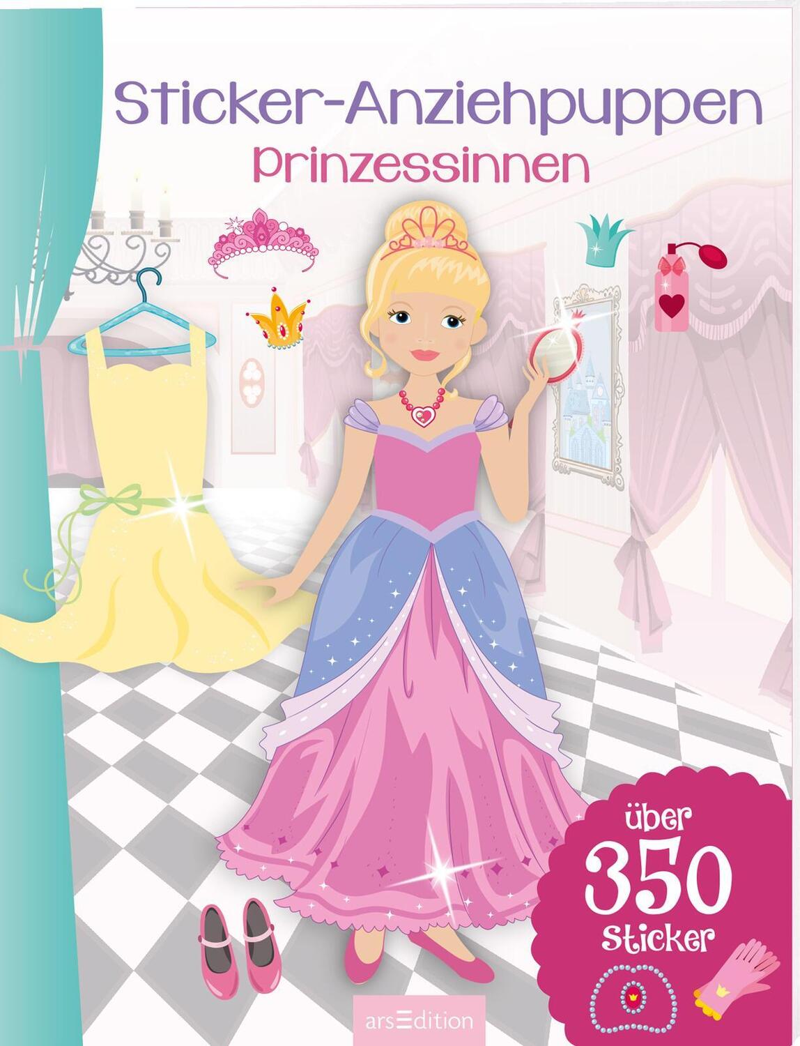 Cover: 9783845815640 | Sticker-Anziehpuppen - Prinzessinnen | Taschenbuch | 40 S. | Deutsch