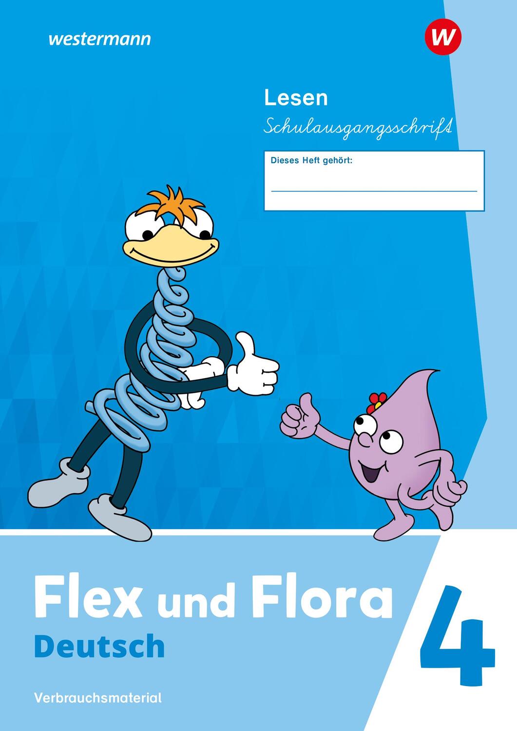 Cover: 9783141271829 | Flex und Flora. Heft Lesen 4: Verbrauchsmaterial | Ausgabe 2021 | 2024