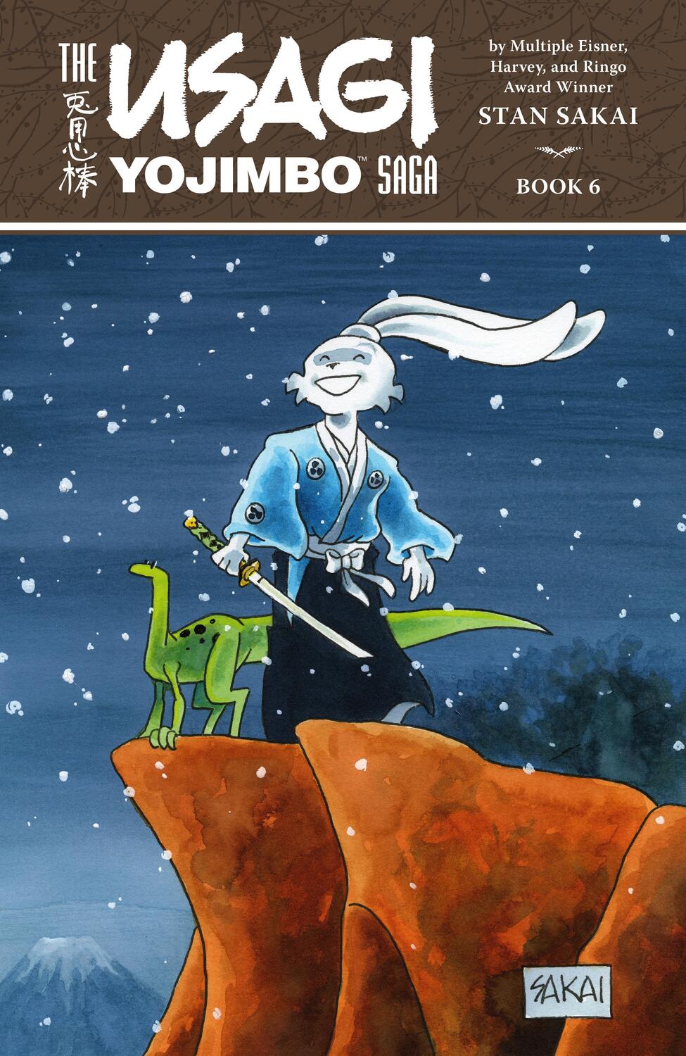 Cover: 9781506724966 | Usagi Yojimbo Saga Volume 6 (second Edition) | Stan Sakai | Buch