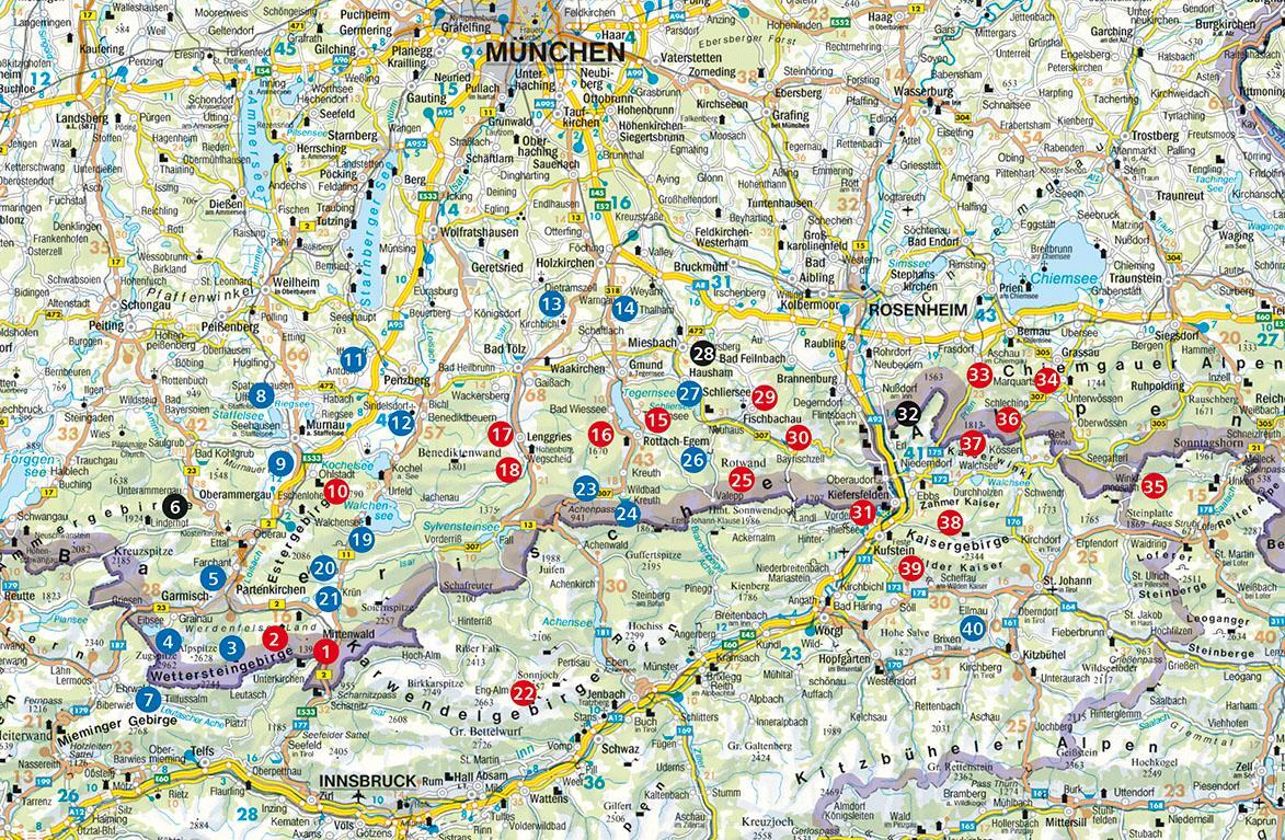 Bild: 9783763330485 | Leichte Wanderungen Münchner Berge | 40 Genusstouren mit GPS-Tracks