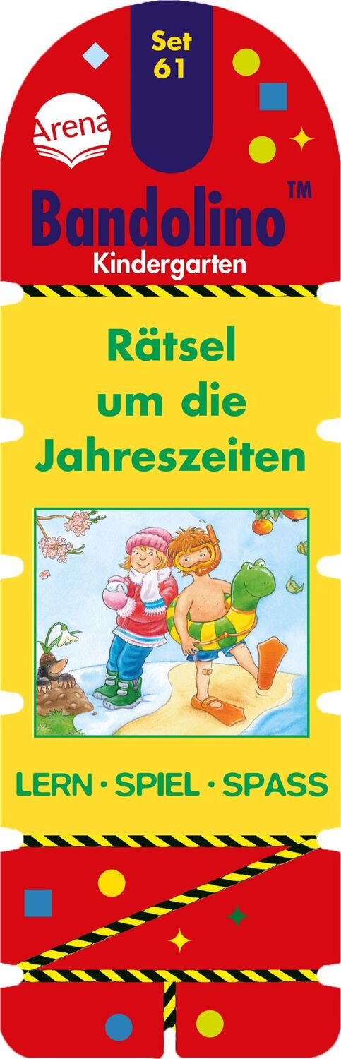 Cover: 9783401712123 | Bandolino Set 61. Rätsel rund um die Jahreszeiten | Barnhusen | Buch