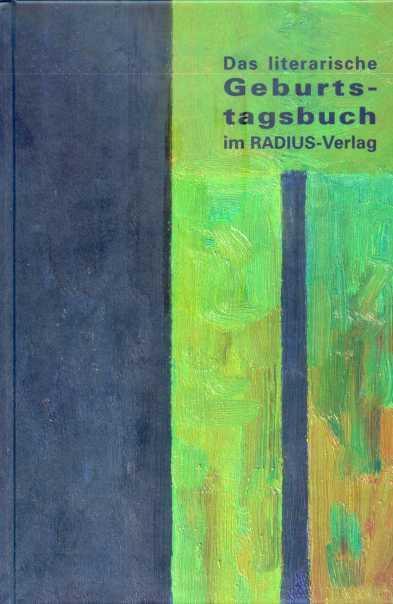Cover: 9783871738883 | Das literarische Geburtstagsbuch im Radius-Verlag | Martin Scharpe