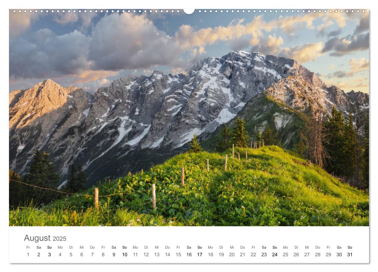 Bild: 9783435375769 | Die Schönheit der Alpen (Wandkalender 2025 DIN A2 quer), CALVENDO...