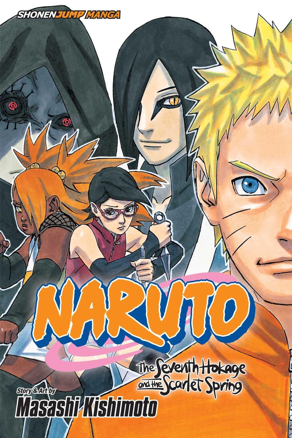 Cover: 9781421584935 | Naruto: The Seventh Hokage and the Scarlet Spring | Masashi Kishimoto