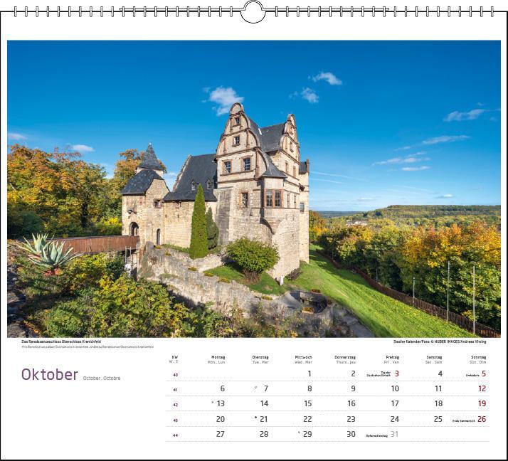 Bild: 9783861924197 | Malerisches Thüringen 2025 | Kalender | Spiralbindung | XIII | Deutsch