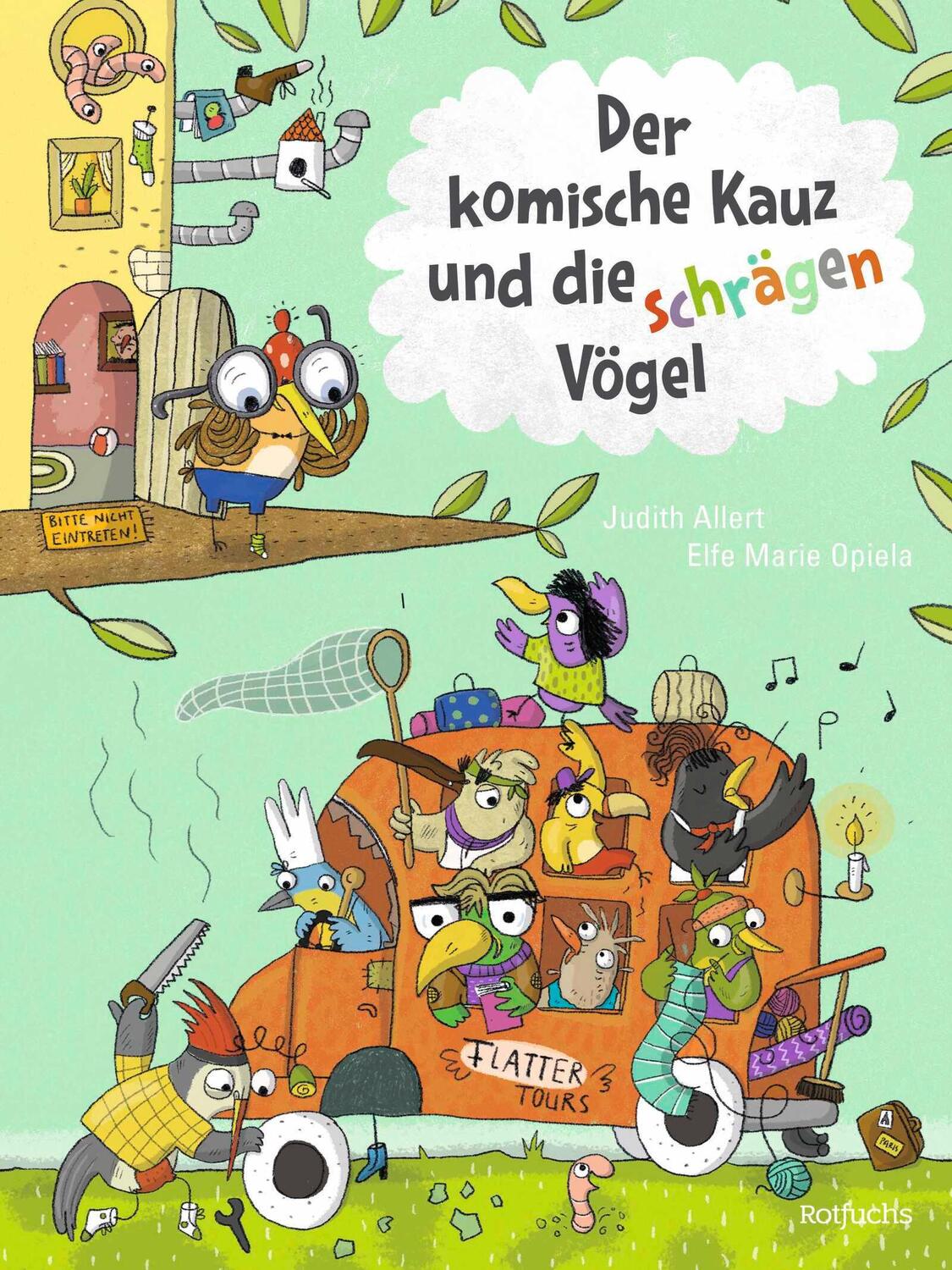 Cover: 9783757101015 | Der komische Kauz und die schrägen Vögel | Judith Allert | Buch | 2024