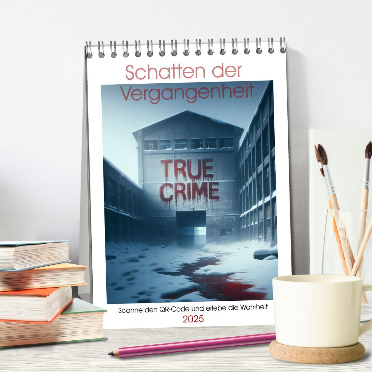 Bild: 9783435123674 | True Crime - Schatten der Vergangenheit (Tischkalender 2025 DIN A5...