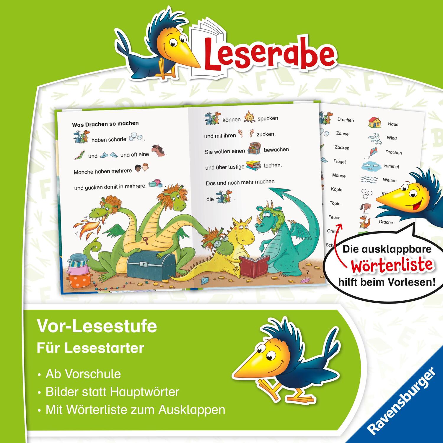 Bild: 9783473462827 | Drachengeschichten - Leserabe ab Vorschule - Erstlesebuch für...