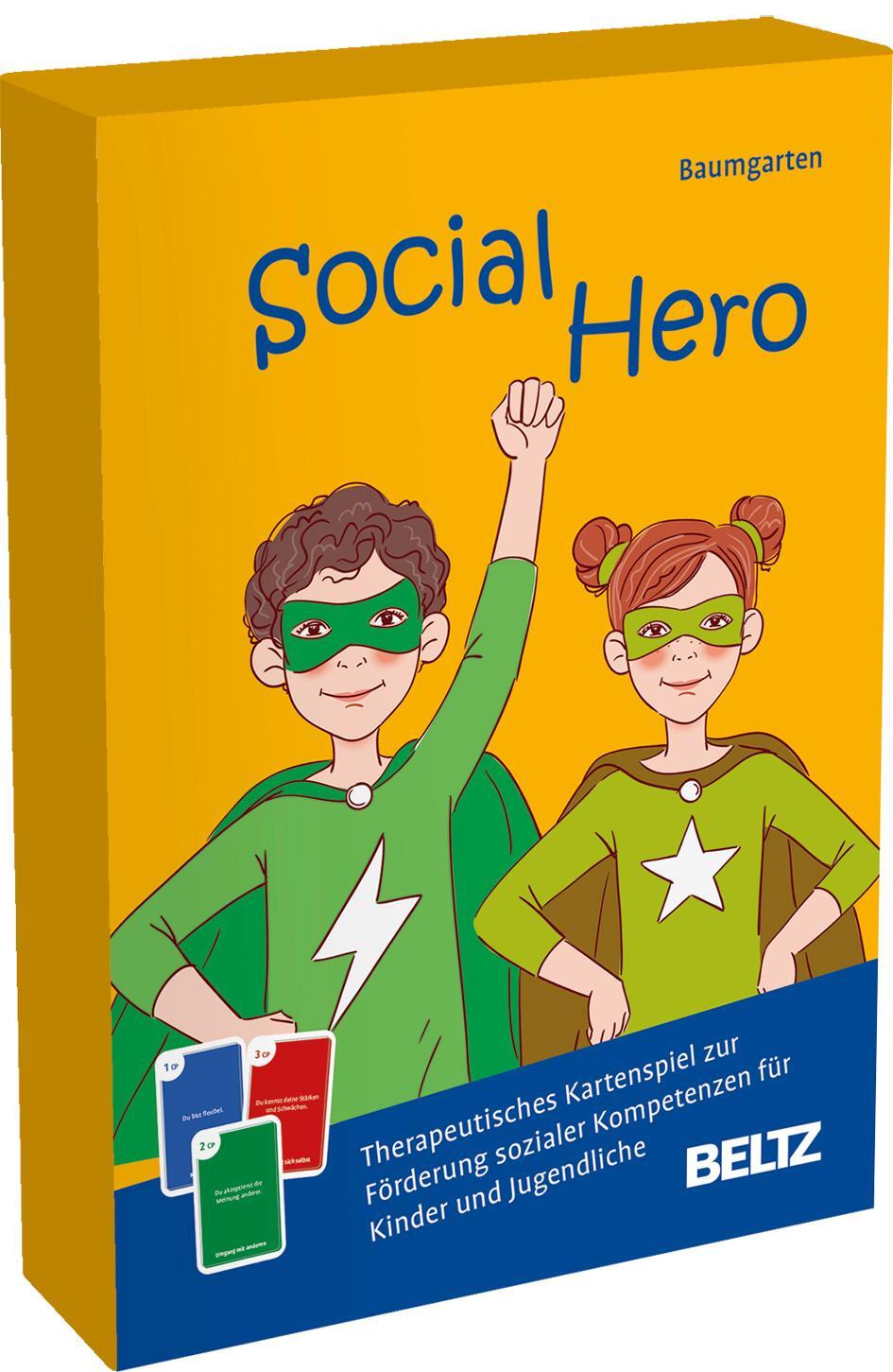 Cover: 4019172101688 | Social Hero | Barbara Baumgarten | Stück | Beltz Therapiespiele | 2024