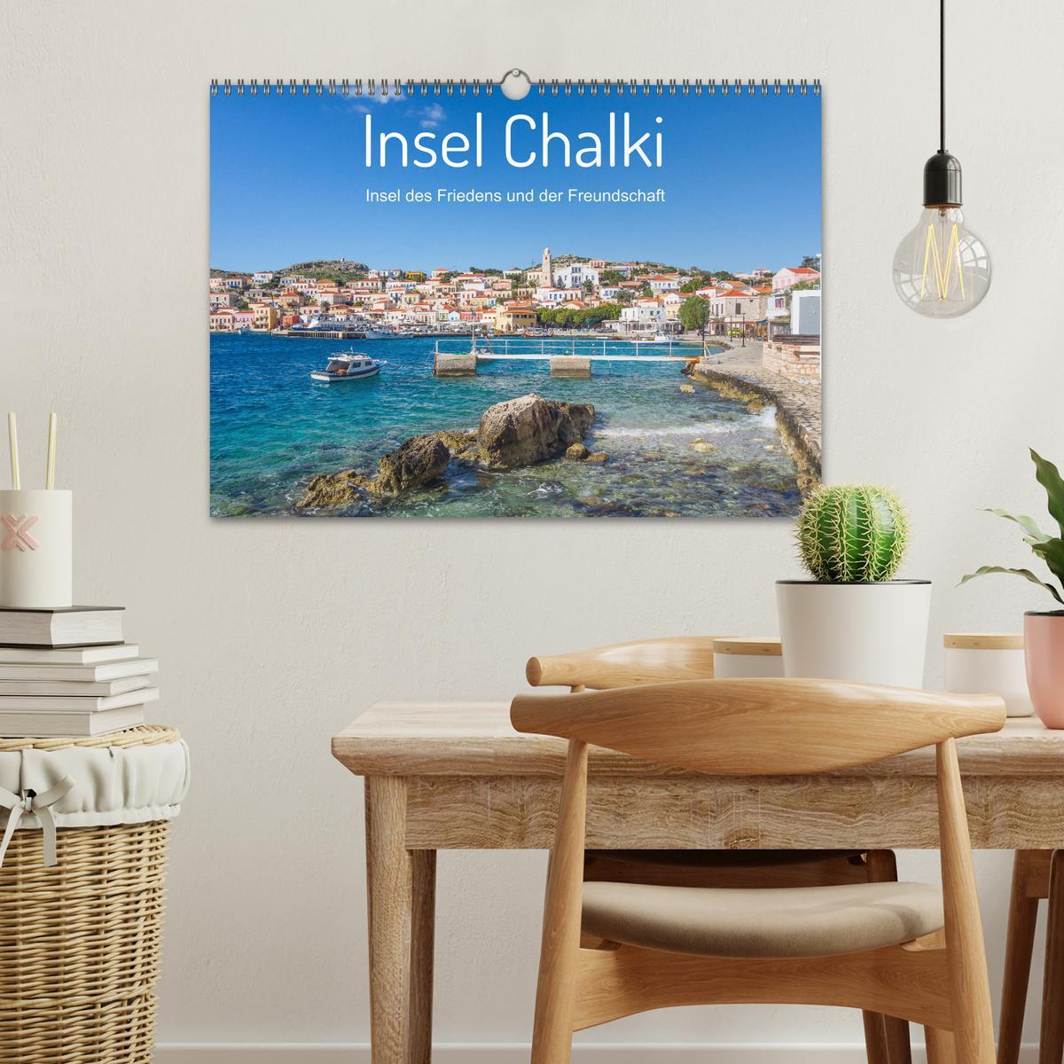 Bild: 9783383959172 | Insel Chalki (Wandkalender 2025 DIN A3 quer), CALVENDO Monatskalender