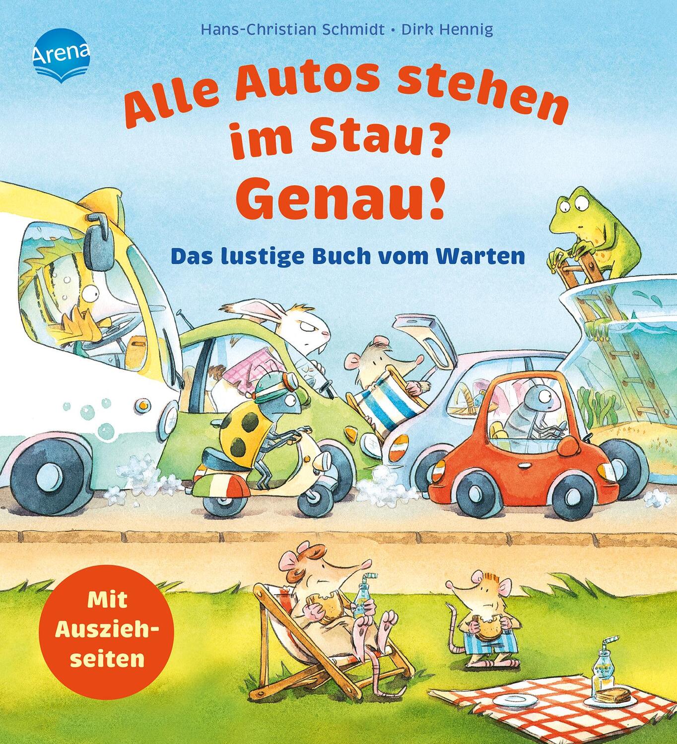 Cover: 9783401714530 | Alle Autos stehen im Stau? Genau! Das lustige Buch vom Warten | Buch