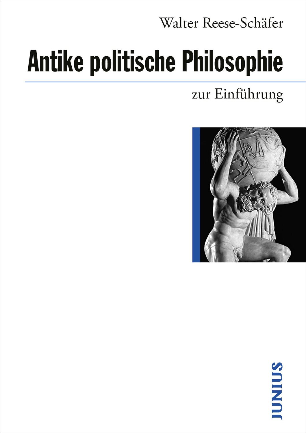 Cover: 9783885069713 | Antike politische Philosophie zur Einführung | Walter Reese-Schäfer