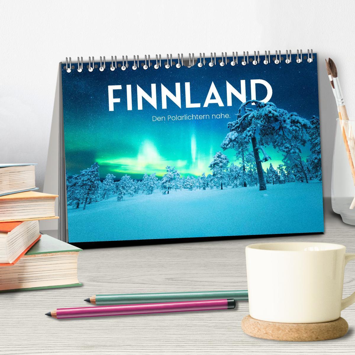 Bild: 9783383999994 | Finnland - Den Polarlichtern nahe. (Tischkalender 2025 DIN A5...