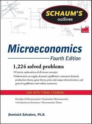 Cover: 9780071755450 | Schaum's Outline of Microeconomics, Fourth Edition | Salvatore | Buch