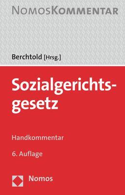 Cover: 9783848768752 | Sozialgerichtsgesetz | Handkommentar | Josef Berchtold | Buch | 2020