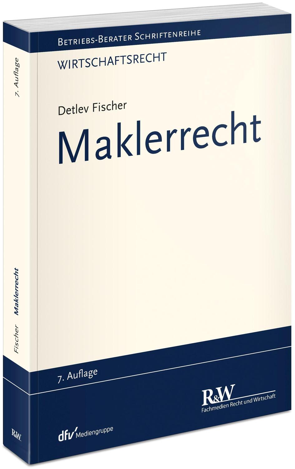 Cover: 9783800518432 | Maklerrecht | Detlev Fischer | Taschenbuch | Deutsch | 2023
