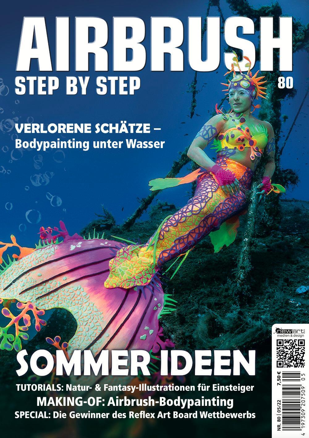 Cover: 9783941656680 | Airbrush Step by Step 80 | Sommer-Ideen | Peter Tronser (u. a.) | Buch