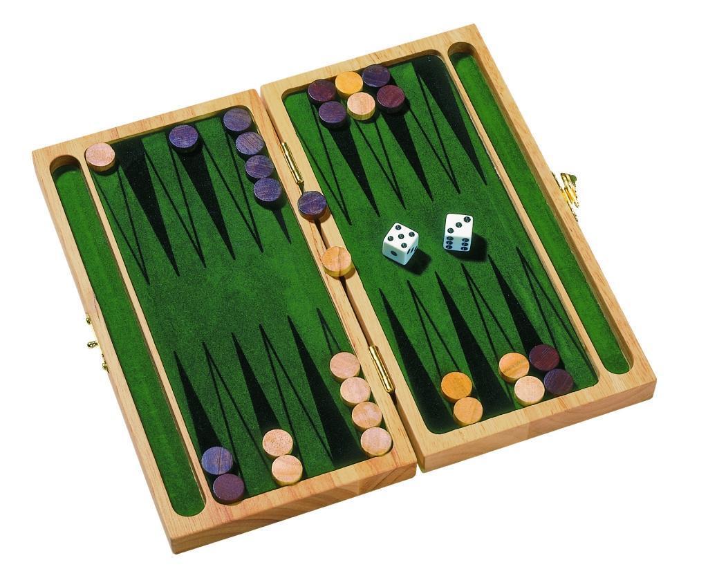 Cover: 4013594090568 | Backgammon | 25 x 24 x 4 cm, Holz, per Stück | Spiel | Goki | Deutsch