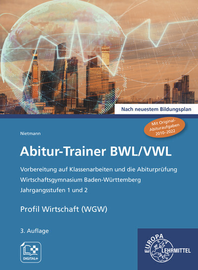 Cover: 9783758592522 | Abitur-Trainer BWL/VWL (inkl. Lösungsbuch) | Dieter Nietmann | Buch