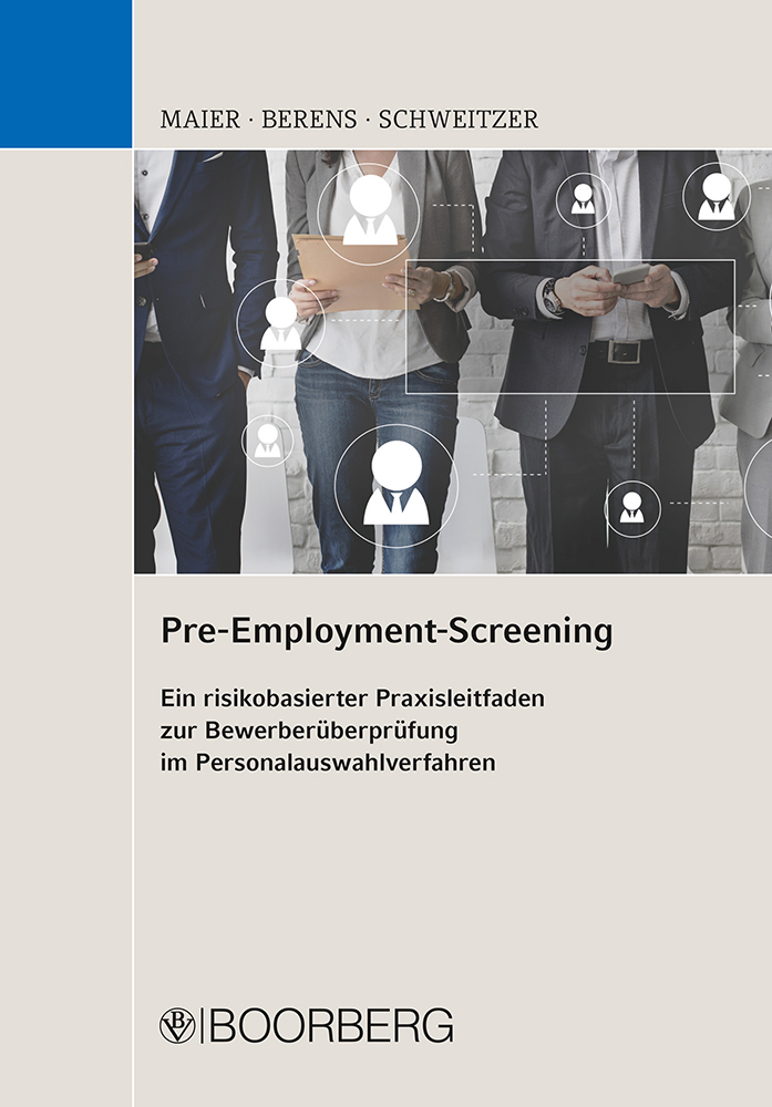 Cover: 9783415060401 | Pre-Employment-Screening | Bernhard Maier (u. a.) | Buch | 98 S.