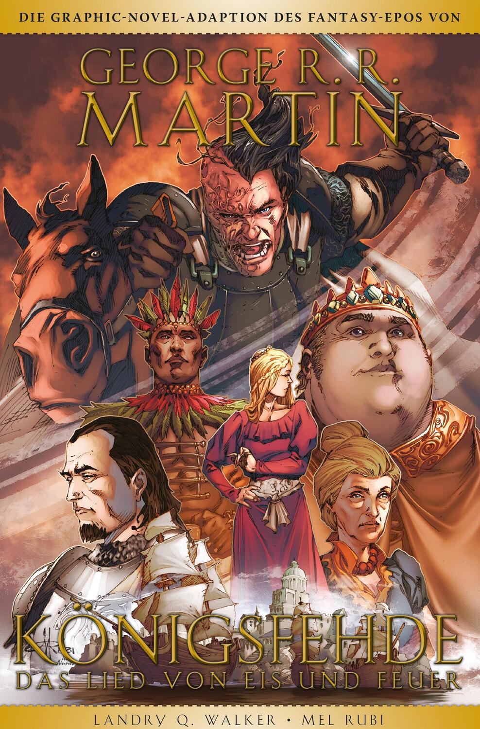 Cover: 9783741625329 | George R.R. Martins Game of Thrones - Königsfehde | Martin (u. a.)