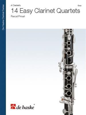 Cover: 9789043150408 | 14 Easy Clarinet Quartets | Pascal Proust | Broschüre | 36 S. | 2023