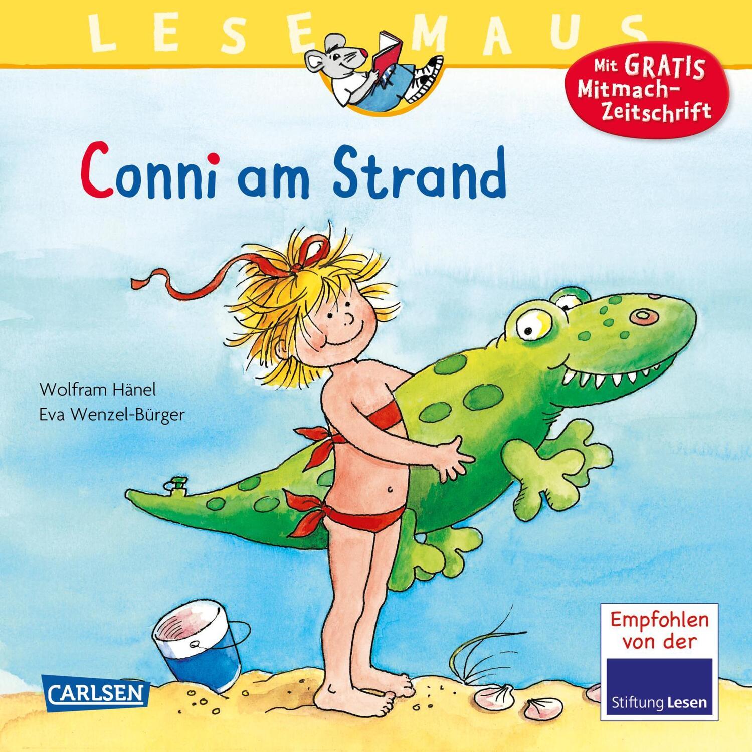Cover: 9783551088147 | Conni am Strand | Wolfram Hänel (u. a.) | Broschüre | Lesemaus | 24 S.