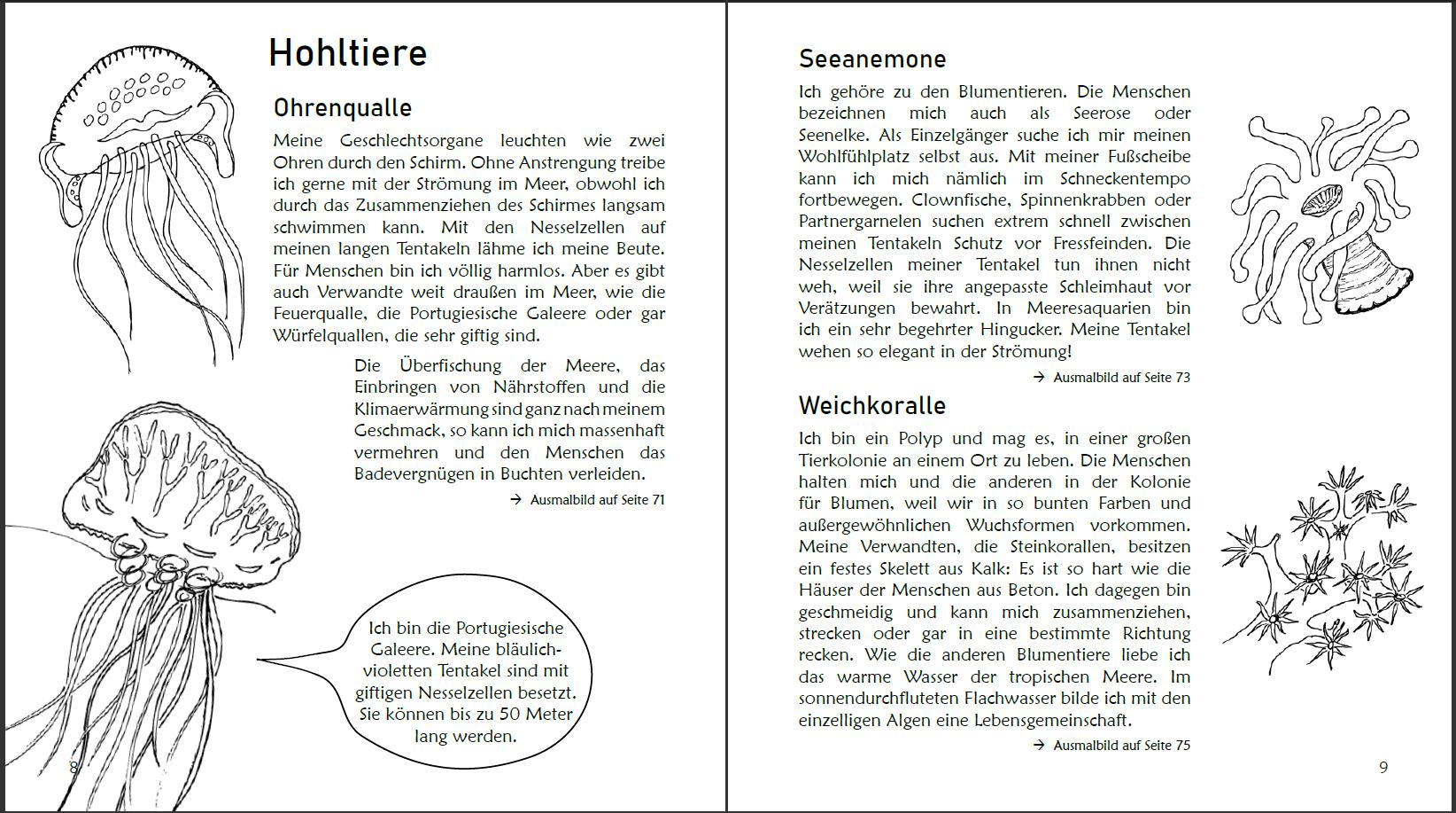 Bild: 9783990820322 | Ausmalspaß + Wissen: Fantatiere - Malbuch ab 6 Jahre. Artenvielfalt...