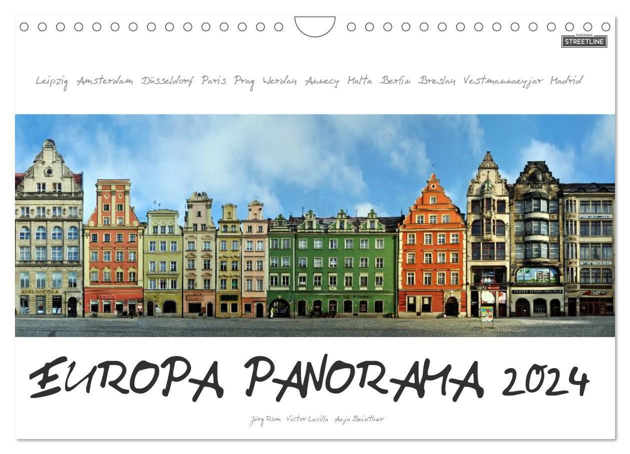 Cover: 9783383589096 | Europa Panorama 2024 (Wandkalender 2024 DIN A4 quer), CALVENDO...